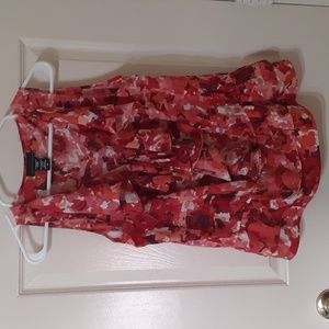 ⚘3 for $10 satin feel ruffle blouse